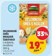 ZELENINOVÁ SMĚS MRAZIVÁ ČERSTVOST s máslem