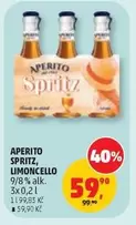 APERITO SPRITZ, LIMONCELLO