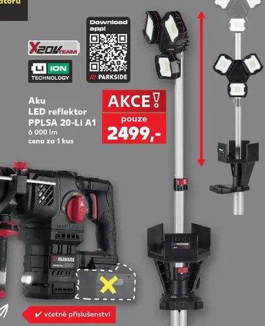 Aku LED reflektor PPLSA 20-LI A1