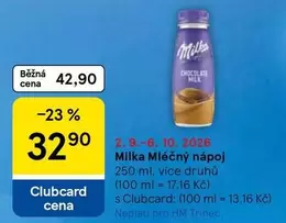 Milka Mléčný nápoj