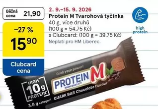 Protein - M Tvarohová tyčinka