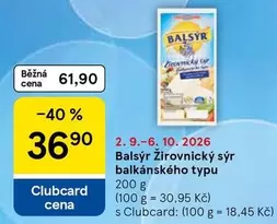 Balsýr Žírovnícký sýr balkánského typu