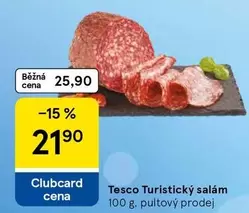 Turistický salám