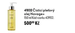 41032 Čisticí pleťový olej Novage+