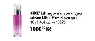 41037 Liftingové a zpevňující sérum Lift + Firm Novage+