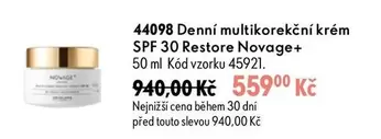 44098 Denní multikorekční krém SPF 30 Restore