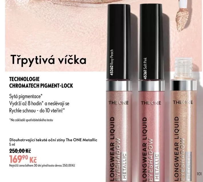 Pink - LONGWEAR LIQUID EYESHADOW METALLIC