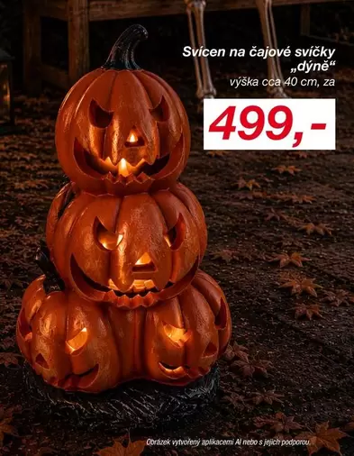 Svíčky na čajové svíčky „dýně“