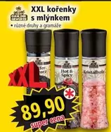 Super - XXL kořenky s mlýnkem