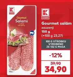 Gourmet salám zauzený