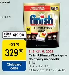 Best - Ultimate Plus kapsle do myčky na nádobí