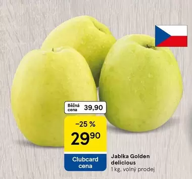 Jablka Golden delicious