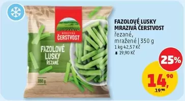 FAZOLOVÉ LUSKY MRAZIVÁ ČERSTVOST