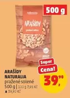 Super - ARAŠÍDY NATURALIA pražené solené