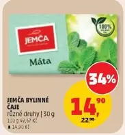 JEMČA Bylinné čaje