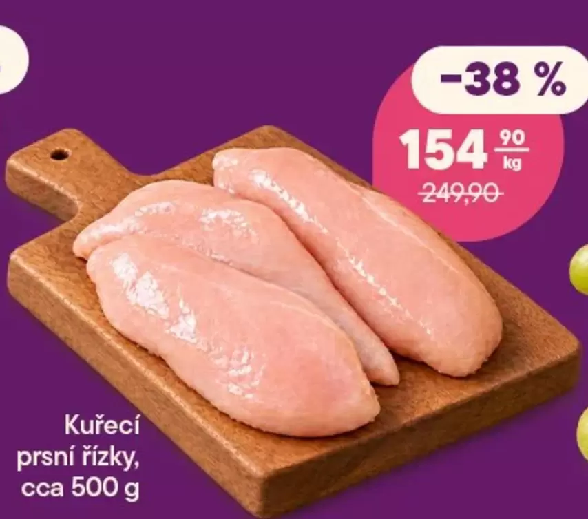 Kuřecí prsní řízky