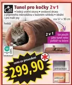 Tunel pro kočky 2v1