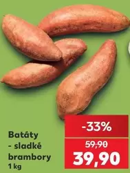 Batáty - sladké brambory