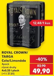 Cola/Limonáda 4x0,33 l plech