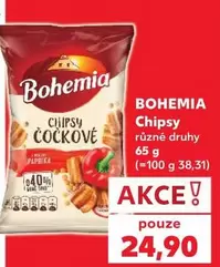 Bohemia - Čočkové chipsy paprika