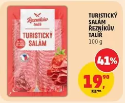 TURISTICKÝ SALÁM ŘEZNÍKŮV TALÍŘ