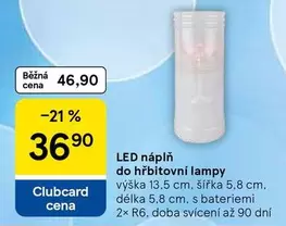 LED náplň do hřbitovní lampy
