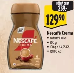 Crema instantní káva