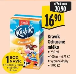 Kravík Ochucené mléko