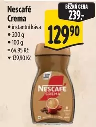 Crema instantní káva