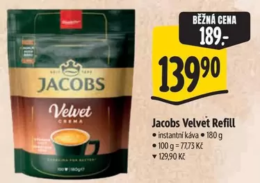 Velvet Refill instantní káva