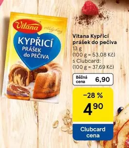 Kypřící prášek do pečiva
