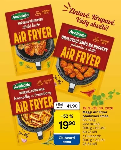 Air Fryer Obalovací směs nanugetky