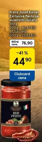 Kaiser - Exclusive Pesto se sušenými rajčaty