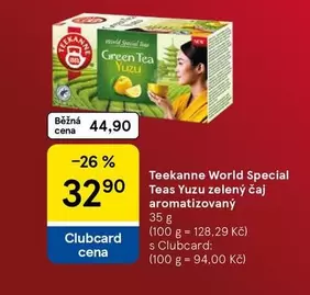 Teas Yuzu zelený čaj aromatizovaný