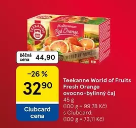 Red - World of Fruits Fresh Orange ovocno-bylinný čaj