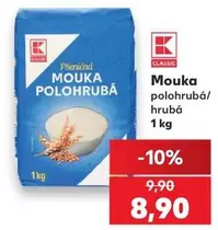Pšeničná mouka polohrubá