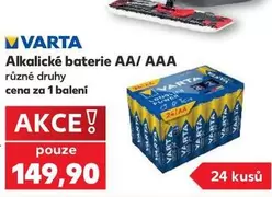 Alkalické baterie AA/ AAA
