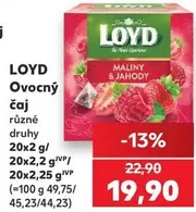 Ovocný čaj rôzne druhy