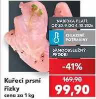 Kuřecí prsní řízky