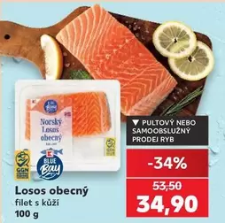 Losos obecný filet s kůží