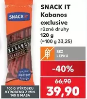 Protein - Kabanos exclusive různé druhy