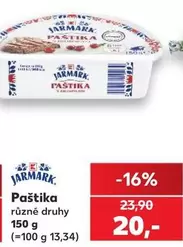 Paštika různé druhy