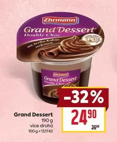 Grand Dessert Double Choc