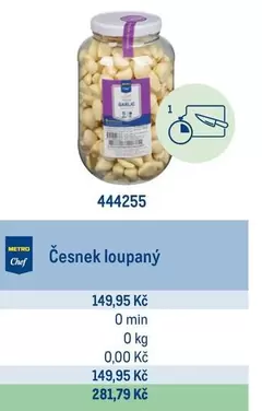 Česnek loupany