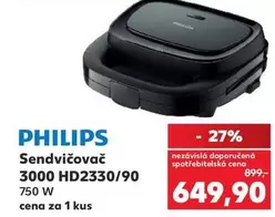 Philips - Sendvičovač 3000 HD2330/90