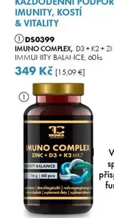 IMUNO COMPLEX, D3 + K2 + ZINC