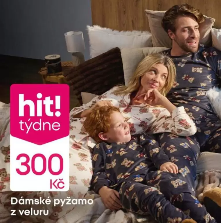 Dámské pyžamo z veluru