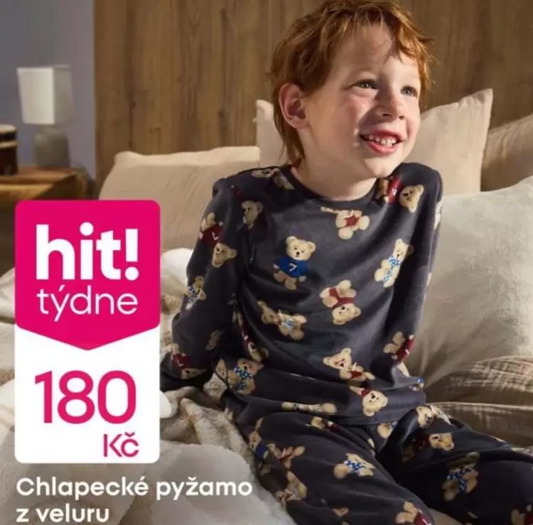 Chlapecké pyžamo z veluru