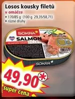 Super - Losos kousky filetů
