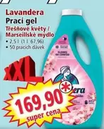 Super - Prací gel Třešňové květy / Marseillské mýdlo